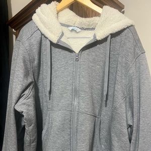 Time and Tru Sherpa lined hoodie
